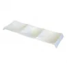Verrine set rectangulaire 3 compartiments