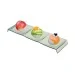 Verrine Rectangulaire set 3 compartiments transparente