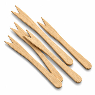 Pique frite en bois
