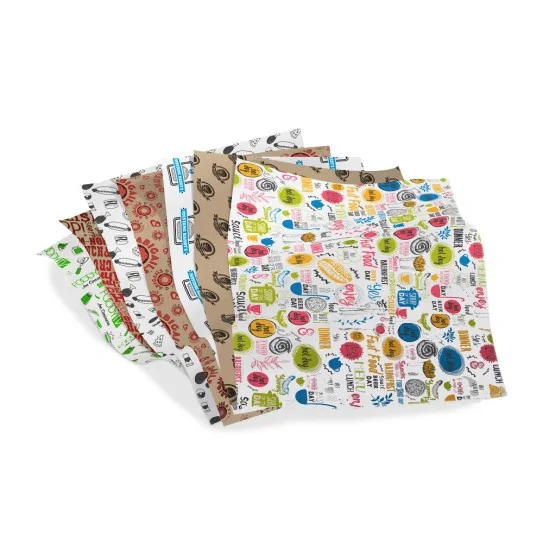 Papier ingraissable personnalisé (coloris)