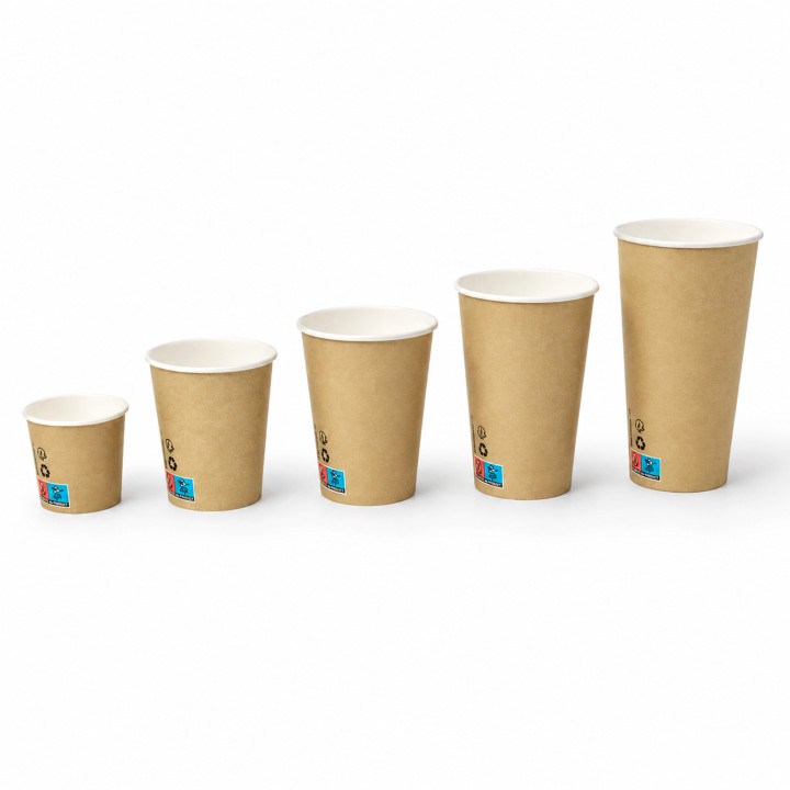 Gobelet Carton Brun toutes tailles