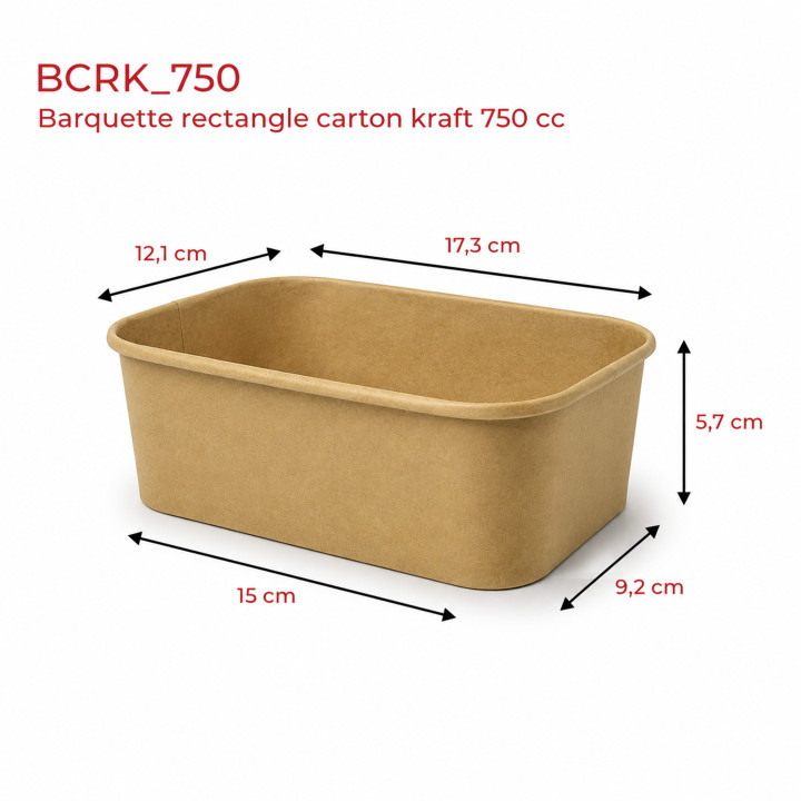 Barquette-rectangle-carton-kraft-750-ml (dimensions)