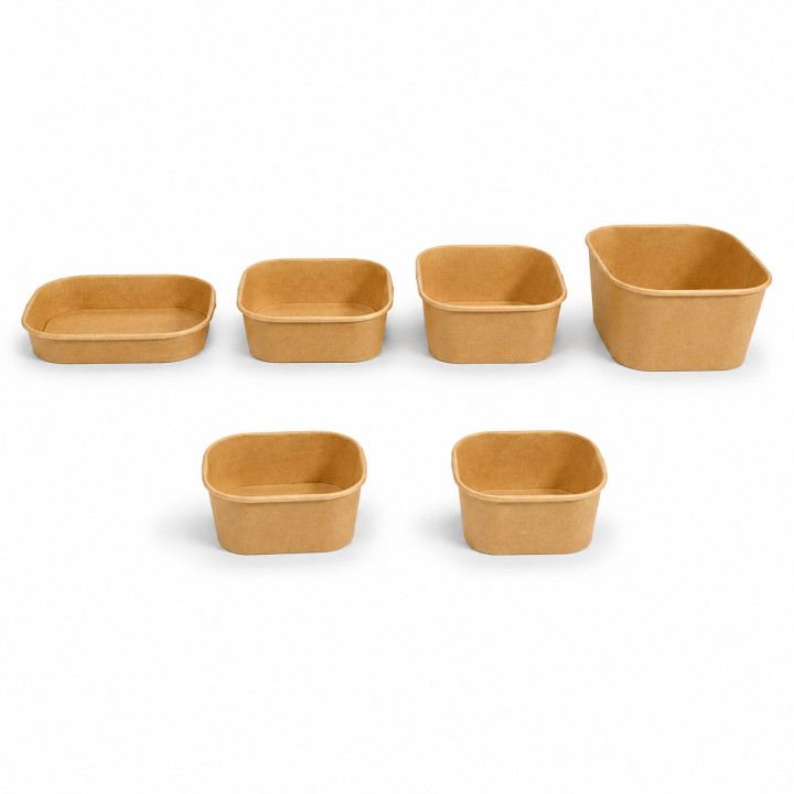 Barquette-carton-kraft toutes tailles