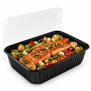 Barquette Plastique Multifonction Noire