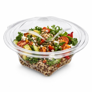Bol Salade Plastique Charnière