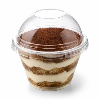 Pot a dessert plastique
