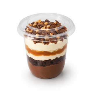Pot à dessert transparent