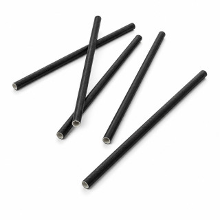 Paille-carton-noir-20-cm