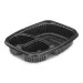 Barquette 3 compartiments Cookipack vide