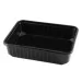 Barquette Plastique Multifonction Noire sans couvercle