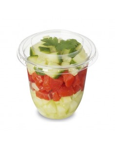 miniature Pot Rond à Salade Cristal