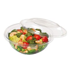 Kit Couverts Plastique 4 en 1 cristal - SML Food Plastic