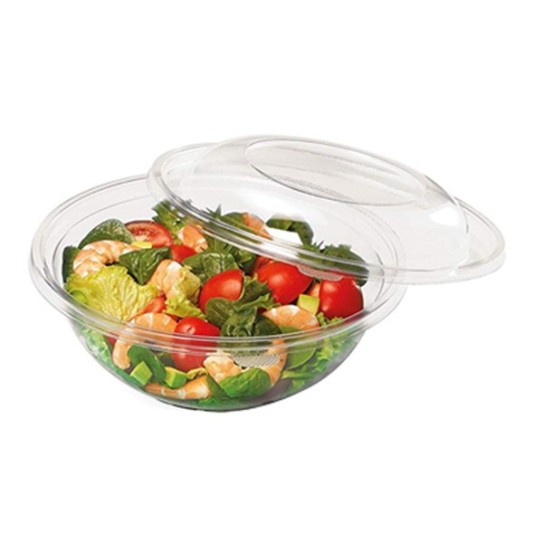 Bol Salade Plastique Rond Dôme