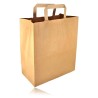 Sac Cabas Papier Kraft Brun