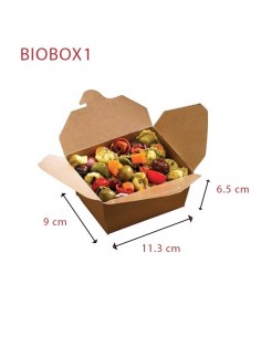miniature Boite carton kraft BIOBOX