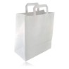 Sac Kraft Papier Blanc Cabas