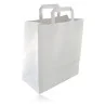 Sac Kraft Papier Blanc Cabas