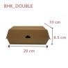 Boite burger kraft double