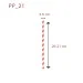 Paille PP_21 dimensions
