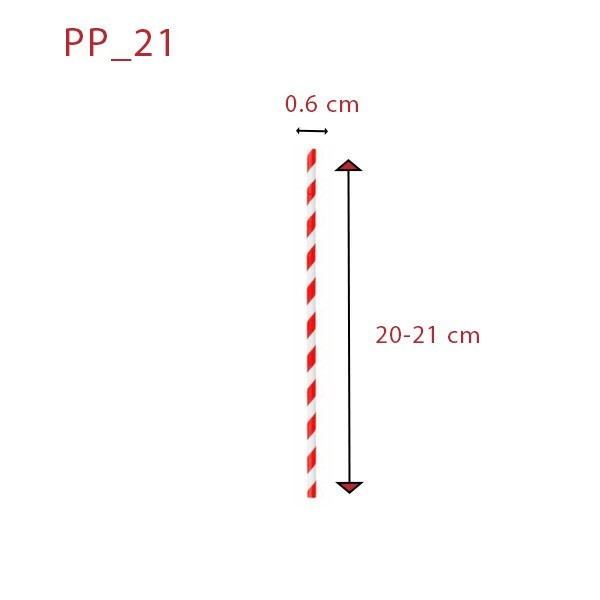 Paille En Plastique Jetable De Couleur Rouge