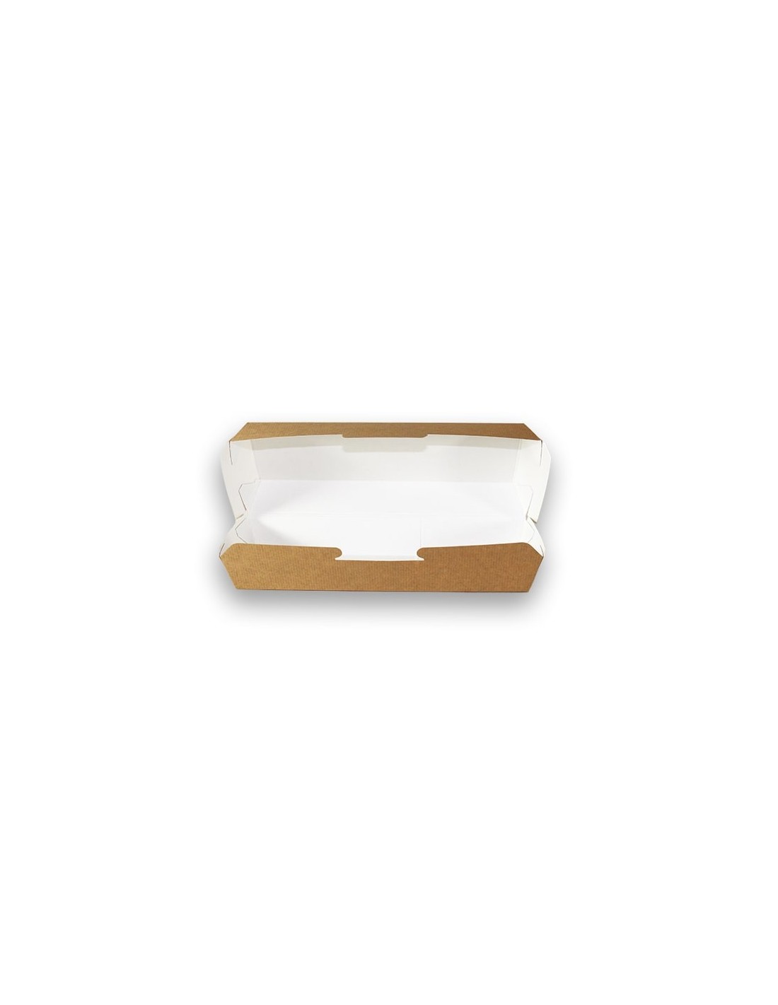 Lot De 100 Plateaux Jetables Pour Hot-dogs En Carton écolo - Parfaits Pour Fêtes, Cinéma Et Snacks