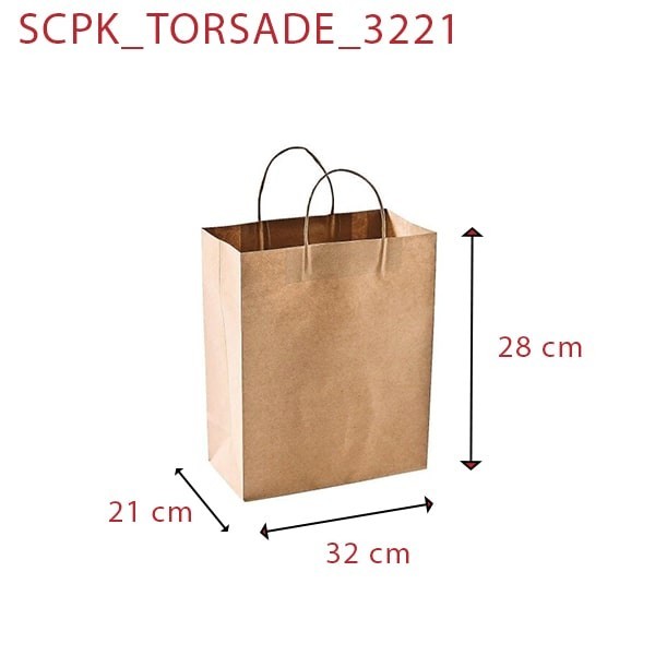 Sac kraft poignée plate : le sac d'emballage parfait pour vos clients