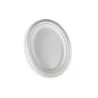 Assiette pulpe ovale