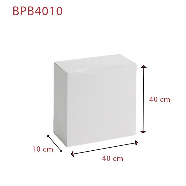 Boîte pâtissière pour gâteaux blanche de 14 à 40 cm à 0,60 €