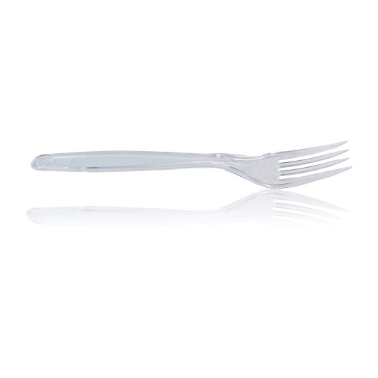 Fourchette Plastique Cristal Luxe