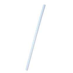 Paille en Plastique Blanche Flexible 8 - Hann maristes