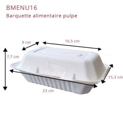 miniature Barquette alimentaire pulpe