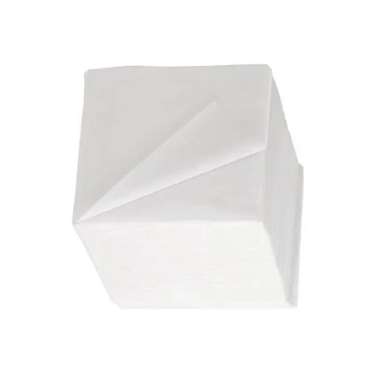 Serviettes 2 plis blanches
