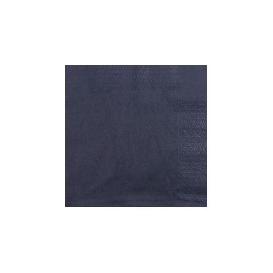 Serviette 20x20 Ouate Noir - 2 Plis - Lot de 100 - LE PETIT FOURNISSEUR