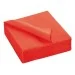 Serviette 2 plis 40x40 rouge