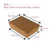 Boite Coffret Carton Kraft