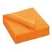 Serviette 2 plis 40x40 mandarine