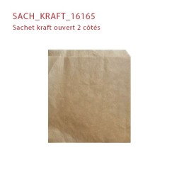 miniature Sachet kraft ouvert 2 côtés