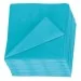 Serviette 2 Plis 40x40 par sachet bleue