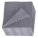 Serviette 2 Plis 40x40 par sachet gris