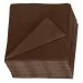 Serviette 2 Plis 40x40 par sachet chocolat