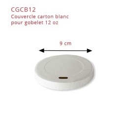 miniature Gobelet Carton Brun