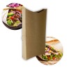 Boite carton kraft tacos