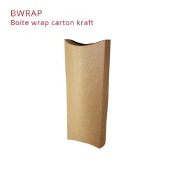 miniature Boite carton kraft wrap