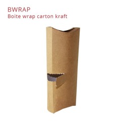 miniature Boite carton kraft wrap