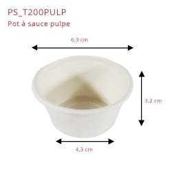 miniature Pot De Sauce Pulpe