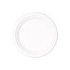 Assiette jetable pulpe ronde