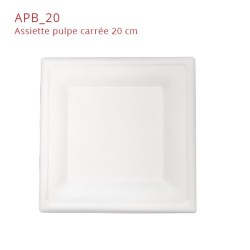 Assiette Carton Rectangle - SML Food Plastic