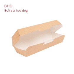 miniature Boite en carton pour hot-dog en micro-cannelure