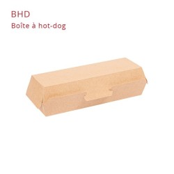 miniature Boite en carton pour hot-dog en micro-cannelure