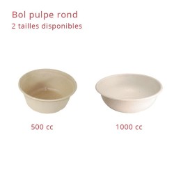 miniature Bol Pulpe Rond